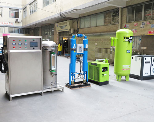 Large-scale ozone generator used in sewage treatment industry