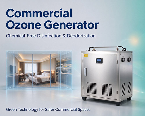 Commercial Ozone Generator | Green Disinfection for Business Premises